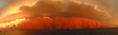 Red Australian Skies Produce Vast Ocean Abundance