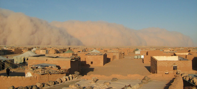 sahara dust
