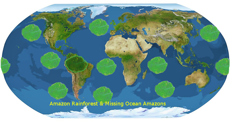 ocean amazons and lost ocean oxygen production