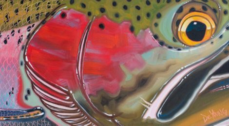 Derek DeYoung Steelhead Fish Face Collection