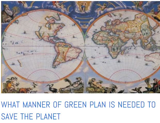 Green plan to save the planet