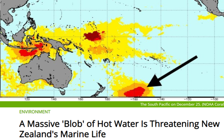 SouthPacific Warm Ocean Anomlay due to loss of lilliputian heat pumps