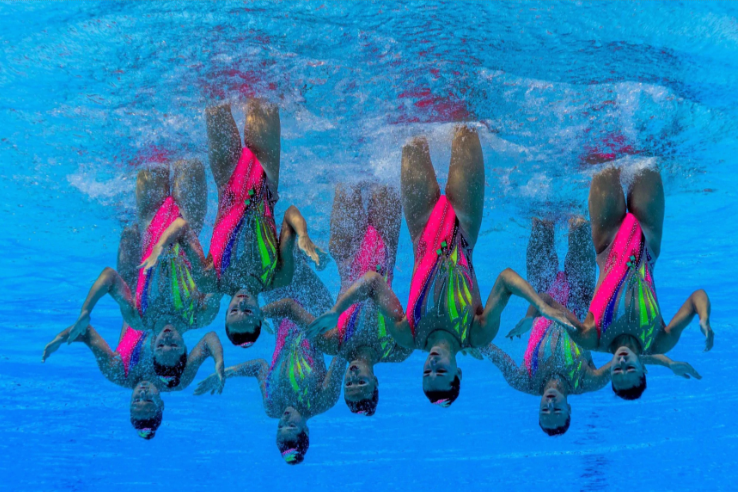 Synchronous swimming